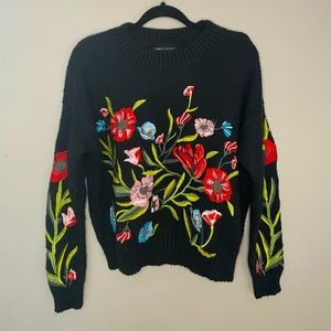 Romeo + Juliet embroidered sweater